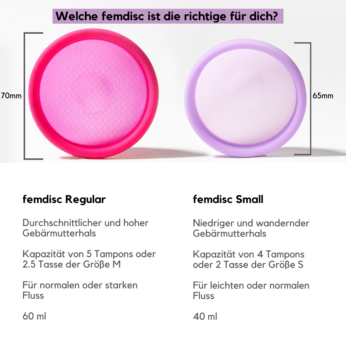 femdisc menstrual disc classic