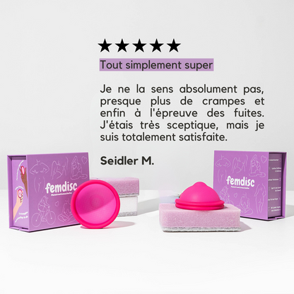 femdisc menstrual disc (no tab)